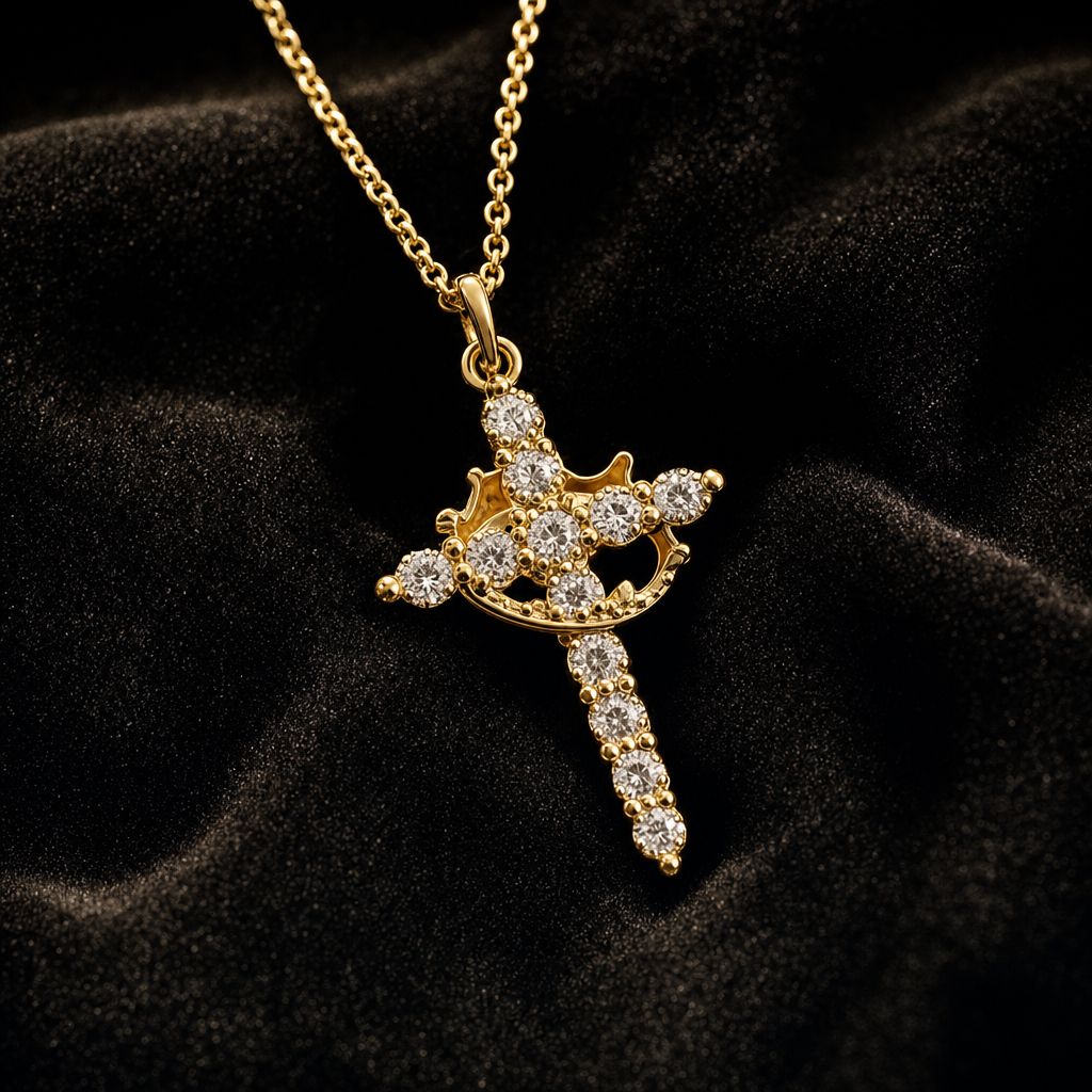 Colier MAJESTIC Gold Placat cu Aur 18K