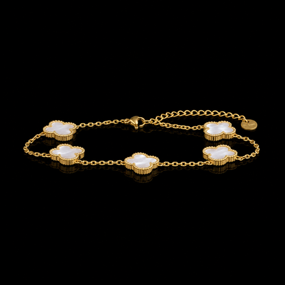 Set TIFFANY White Gold (Bratara + Colier)
