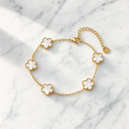 Set TIFFANY White Gold (Bratara + Colier)