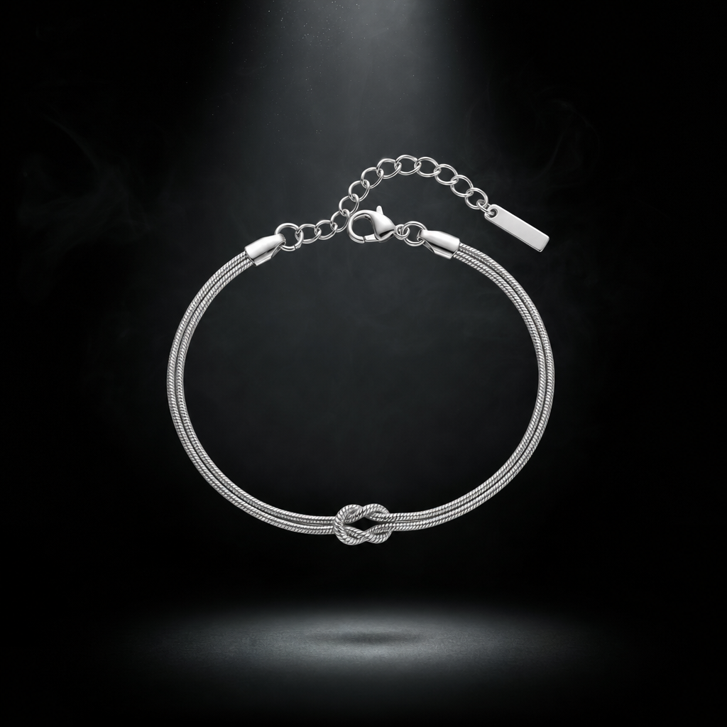 Bratara Iubirii Eterne Placata Aur 18K (OFERTA 1+1 GRATIS DOAR AZI)