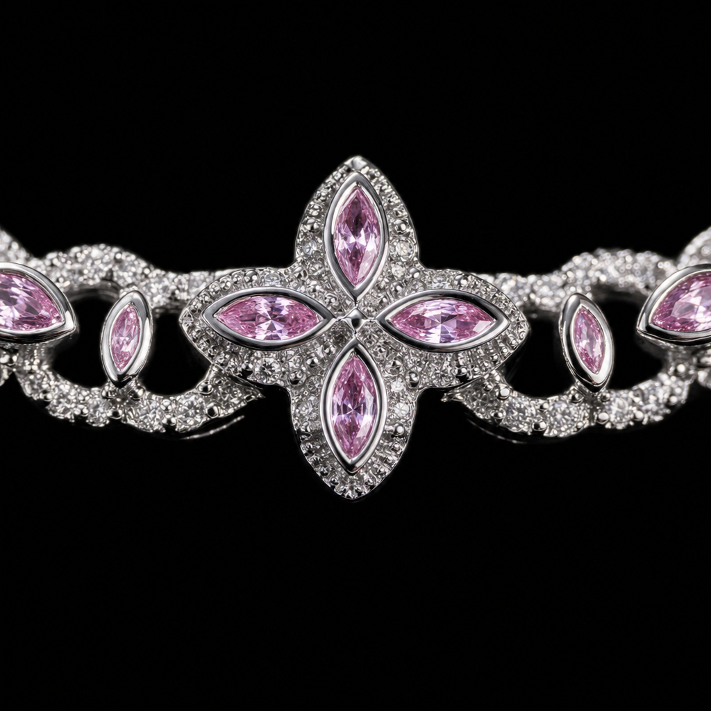 Brățară IBIZA Diamante 24K