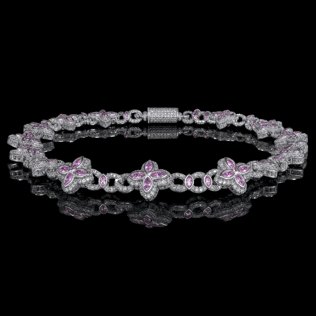 Brățară IBIZA Diamante 24K