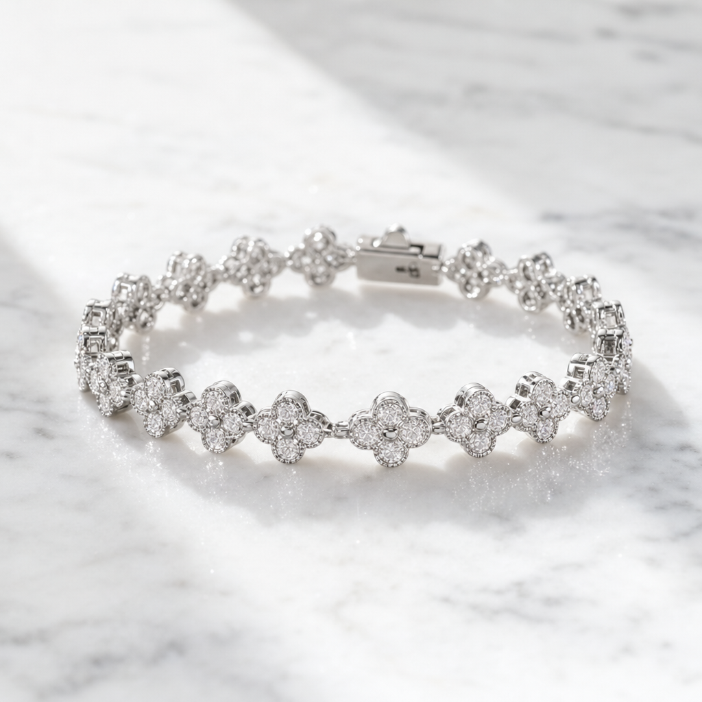 Brățară SANTORINI Diamante Gold + Silver