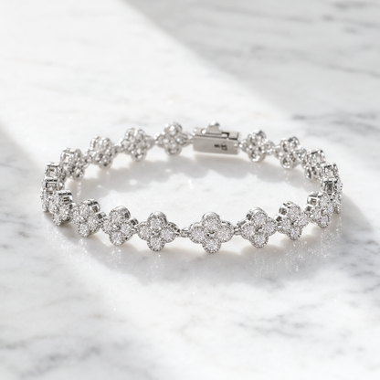 Brățară SANTORINI Diamante Gold + Silver