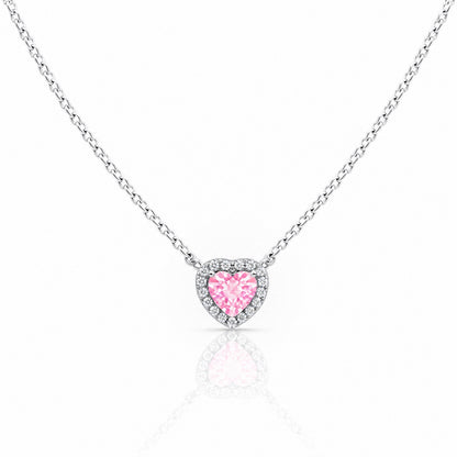 Colier PINK VENICE cu Diamante