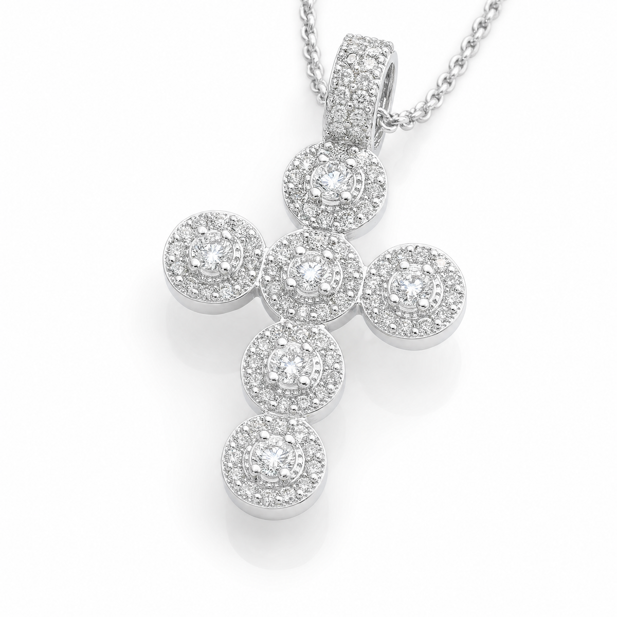 Colier Cruce MILANO 18K Gold & Silver