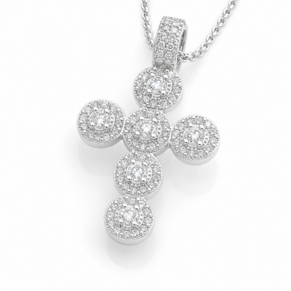 Colier Cruce MILANO 18K Gold & Silver