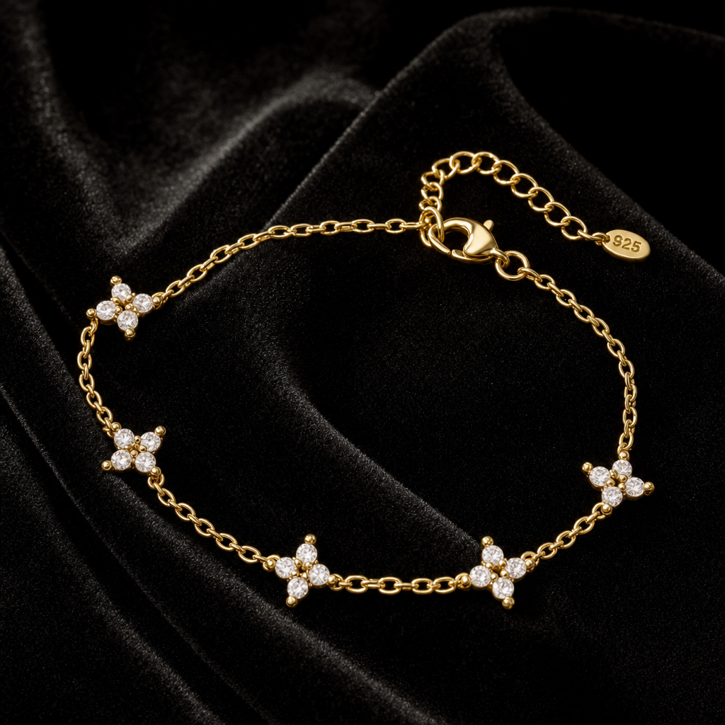 Brățară AMALFI 14K Gold + Silver