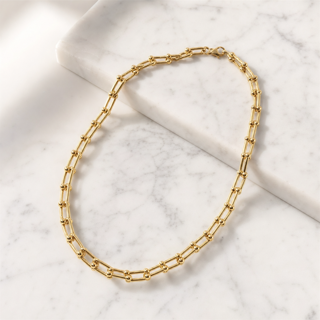 Colier BELLAGIO GOLD Placat cu Aur 14K