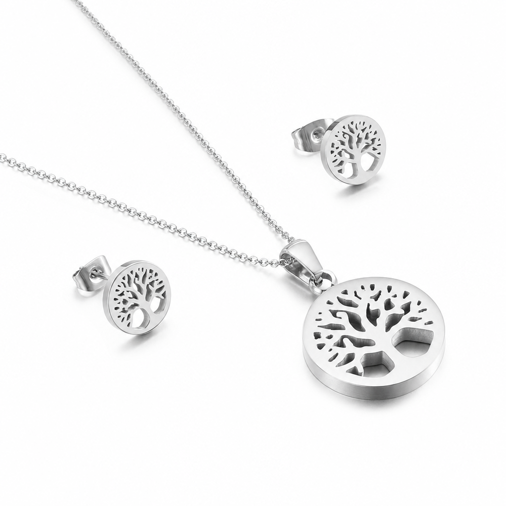 Set COMO Gold & Silver Placat cu Aur 18K si Argint