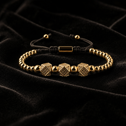 Brățară MONACO Gold Placată cu Aur 18K