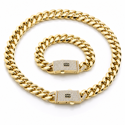 Set PORTOFINO Gold Placat cu Aur 18K