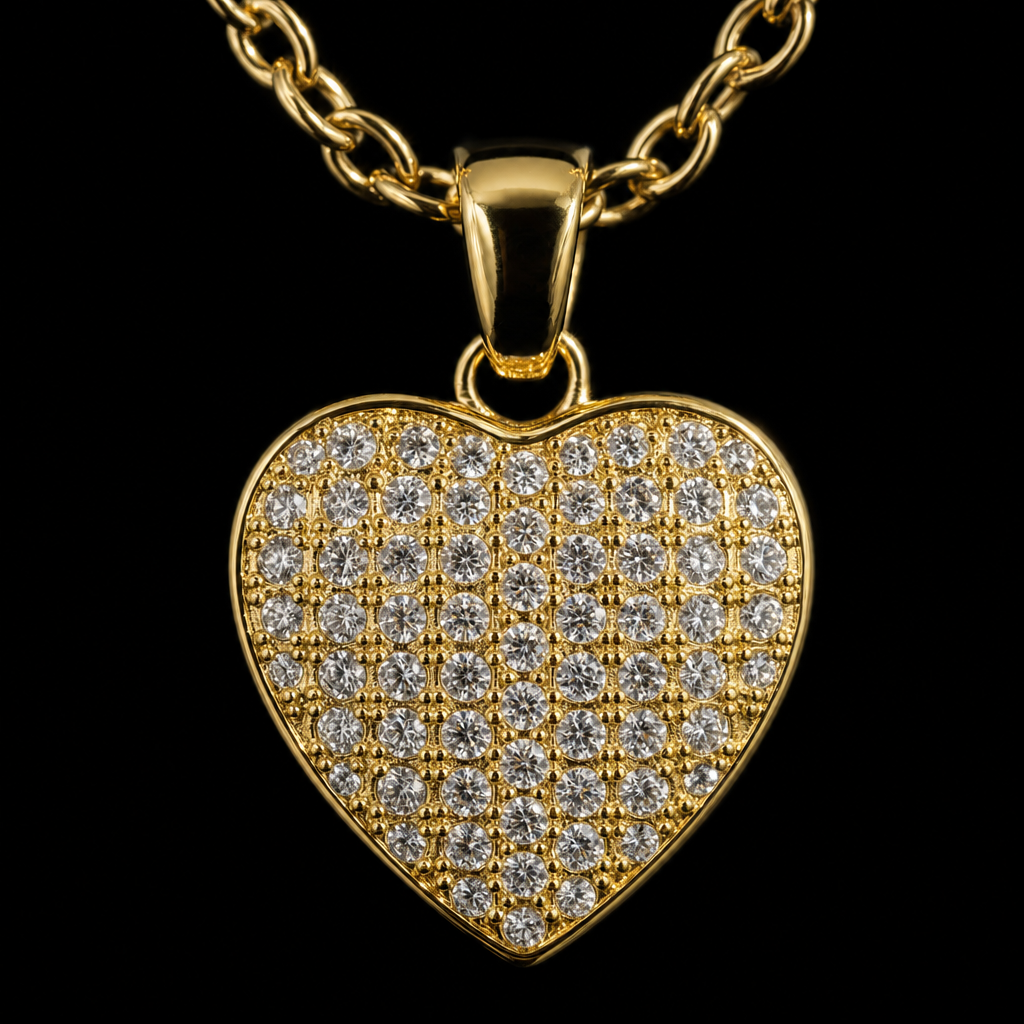 Set VERONA Colier + Cercei Placati cu Argint si Aur 18K