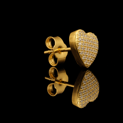 Set VERONA Colier + Cercei Placati cu Argint si Aur 18K