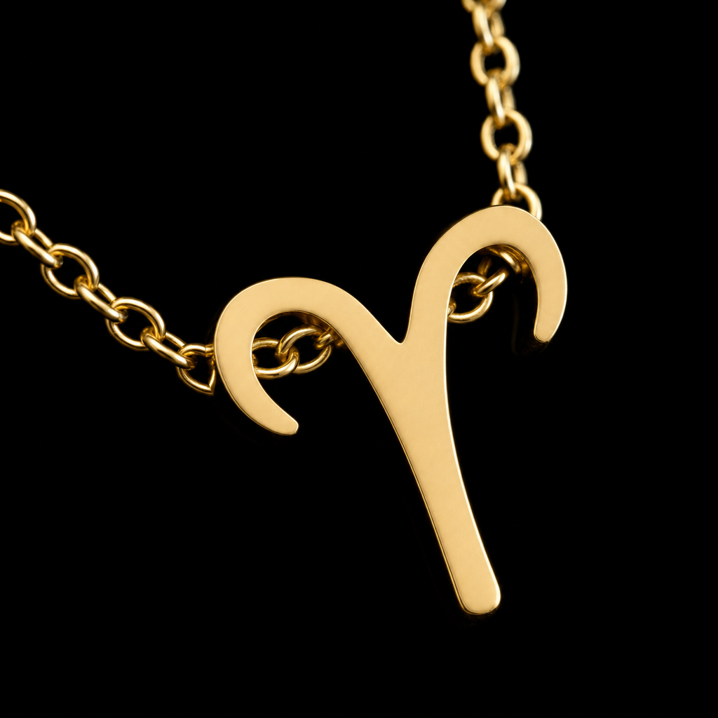 Colier ASTRA Zodiac Placat cu Aur 18K