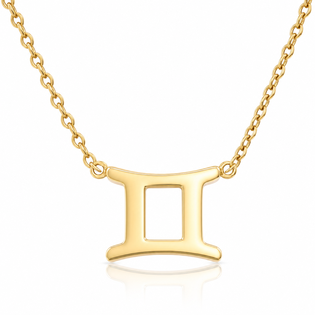 Colier ASTRA Zodiac Placat cu Aur 18K
