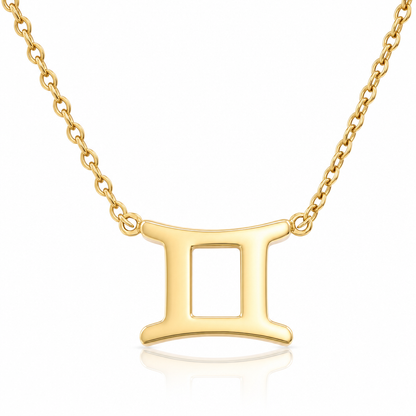 Colier ASTRA Zodiac Placat cu Aur 18K