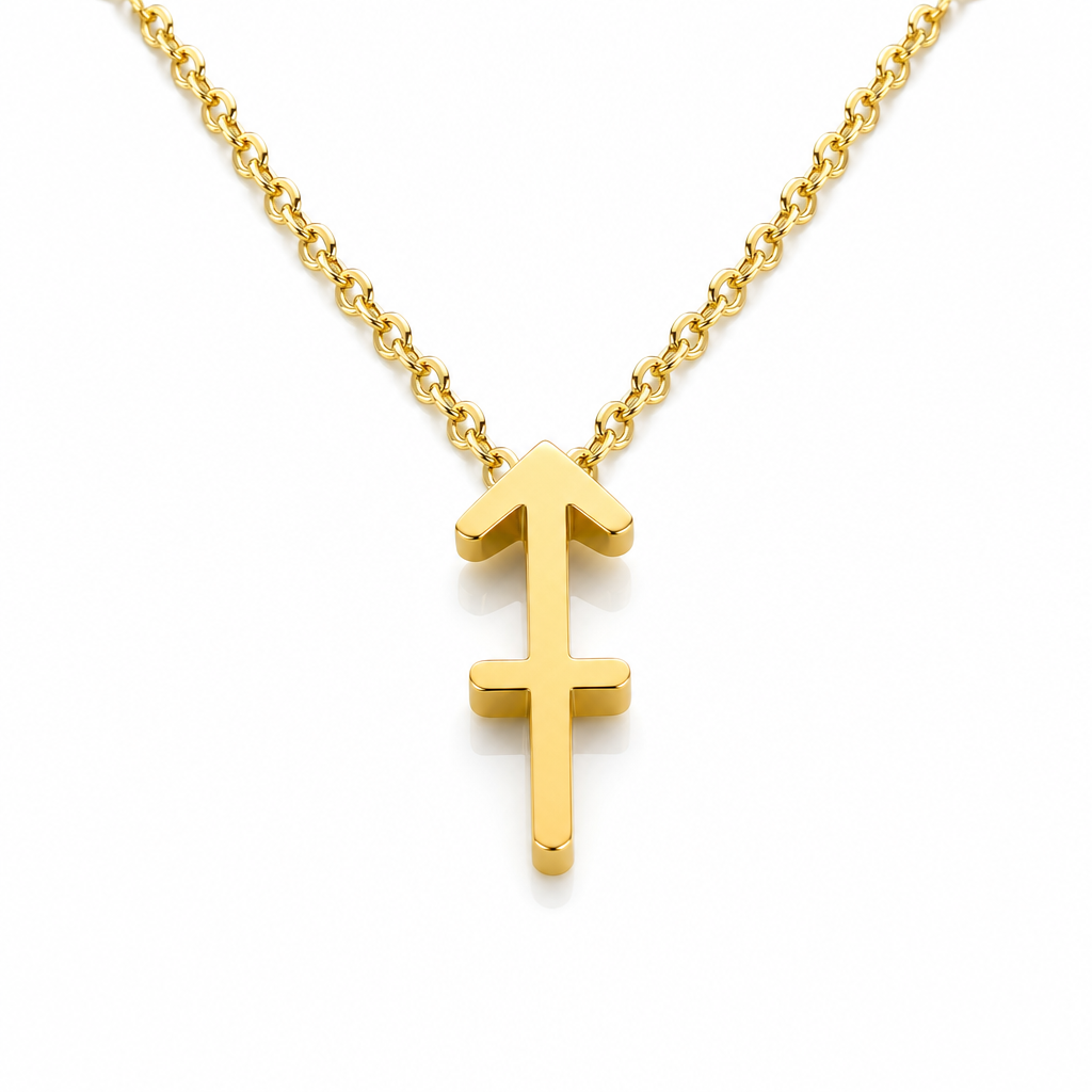 Colier ASTRA Zodiac Placat cu Aur 18K