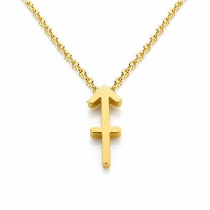 Colier ASTRA Zodiac Placat cu Aur 18K