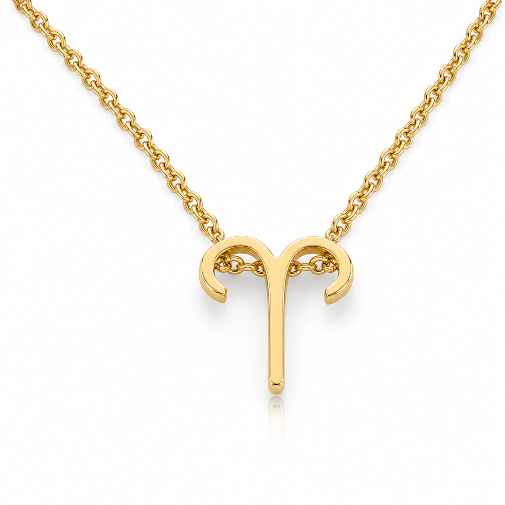 Colier ASTRA Zodiac Placat cu Aur 18K