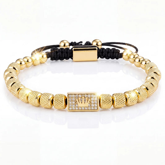 Bratara Imperial Placata cu Aur 14K